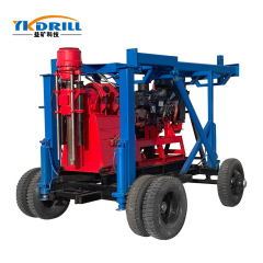 High quality export more than 10 years hydraulic type drilling rig with BW160 mud pump
