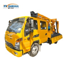 High quality new truck mounted water well drilling rig machine / rotary water drill rig / borehole drilling rig