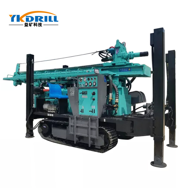 YK-350 crawler water well drilling rig