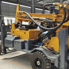 YK-260m Trailer-Mounted Fully Hydraulic DTH Water Well Drilling Rig