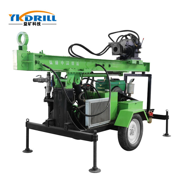 YKMA-150 Mud Pump Type & Air Compressor Type Water Well Drill Rig
