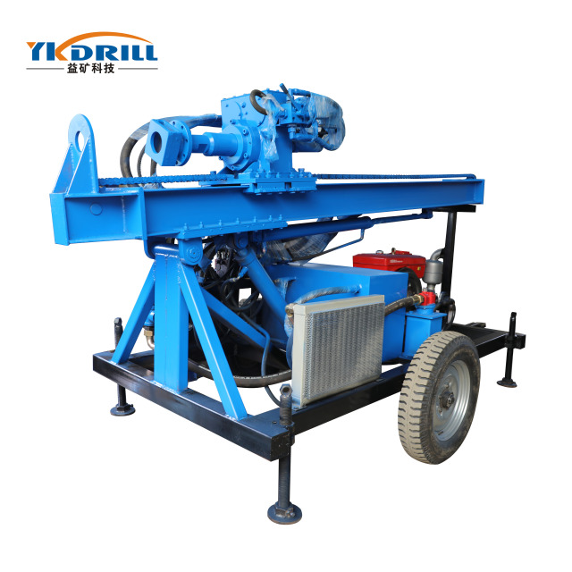 YKMA-150 Mud Pump Type & Air Compressor Type Water Well Drill Rig