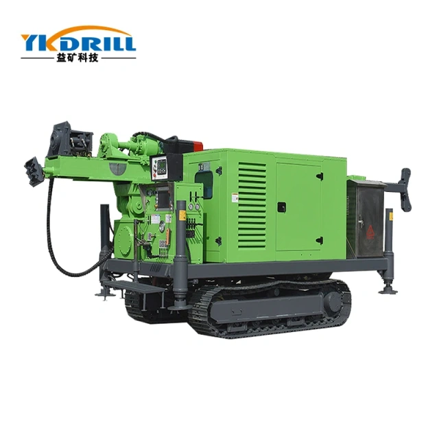 YDKE-600 Electronically controlled top drive core drilling rig