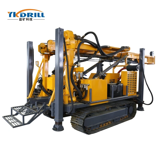 YDL-350  mechanical top drive multifunctional drilling rig rope core drilling tool/mud pump water drill/DTH air drill