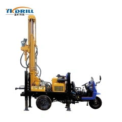 YKL-200 tricycle DTH water well drilling rig