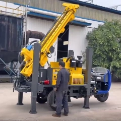 YKL-200 tricycle DTH water well drilling rig