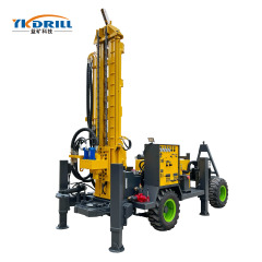 YKT-280 Trailer type fully hydraulic water well drilling rig