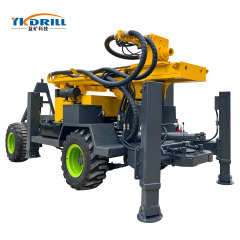 YKT-280 Trailer type fully hydraulic water well drilling rig