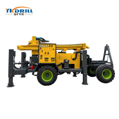 YKT-200 Trailer type fully hydraulic water well drilling rig