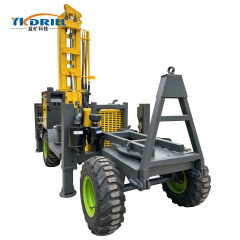 YKT-200 Trailer type fully hydraulic water well drilling rig