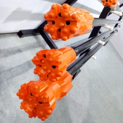 T45-Round46-T45 Bench drilling drill rod Flushing hole 17mm Wrench flat 38mm Extension rod