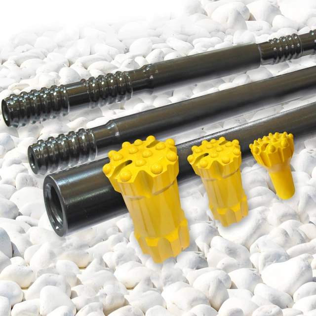T38-Hex32-T38  thread rock drill rod