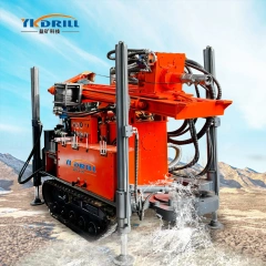 160m water well drilling rig hydraulic deep well drilling machine geological exploration drilling rig