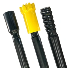 T51-Round52-T51 MF thread rock drill rod Thread Drill Rod For Mining Machinery
