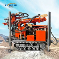 160m water well drilling rig hydraulic deep well drilling machine geological exploration drilling rig