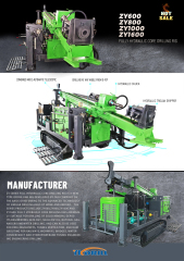 ZY-800 fully hydraulic core drilling rig