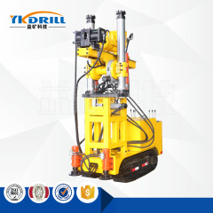 Coal mine drilling high-position operation platform type full hydraulic crawler drilling rig