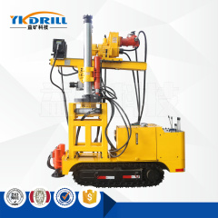 Coal mine drilling high-position operation platform type full hydraulic crawler drilling rig