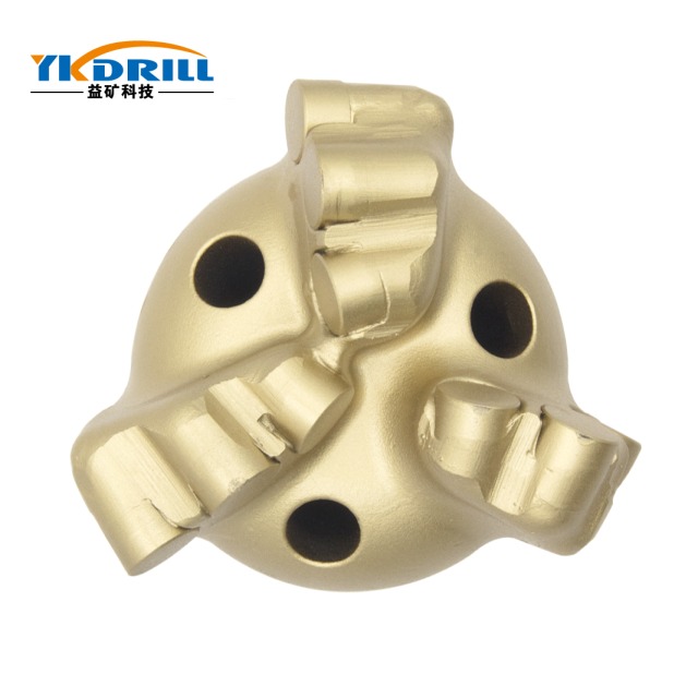 Φ94mm PDC Three wing Arc Angle coreless bit