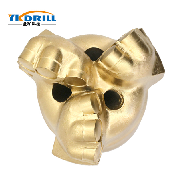 Φ98mm PDC Three wing Arc Angle coreless bit