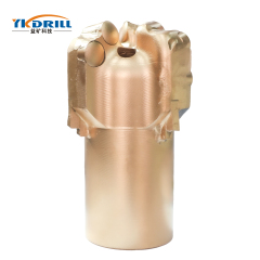 Φ75mm PDC Three wing Arc Angle coreless bit