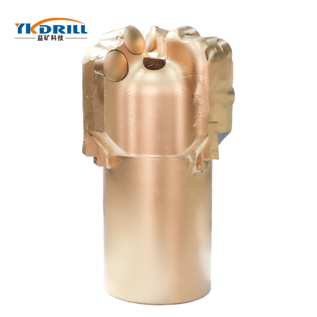 Φ75mm PDC Three wing Arc Angle coreless bit