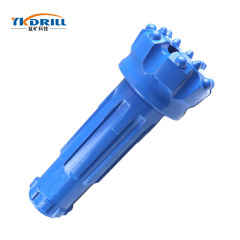 Ø140/146/152/165/178mm–DHD350A Shank DTH Drill Bits | Convex, Flat & Concave Face Rock Drilling Tools