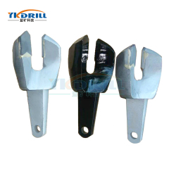 41mm 42mm 43mm 44mm Two-Wing Carbide Coal Drill Bit High Efficiency Rock Drilling Tools Tapered Shank