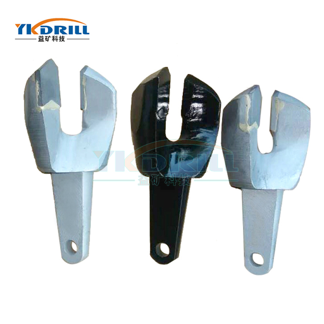 41mm 42mm 43mm 44mm Two-Wing Carbide Coal Drill Bit High Efficiency Rock Drilling Tools Tapered Shank