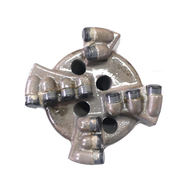 126mm PDC Diamond Drill Bit Tungsten Carbide Matrix Non-Core Bit High Wear Resistance for Exploration and Curtain Grouting