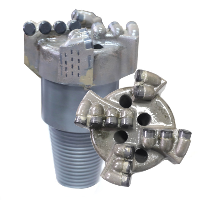 126mm PDC Diamond Drill Bit Tungsten Carbide Matrix Non-Core Bit High Wear Resistance for Exploration and Curtain Grouting