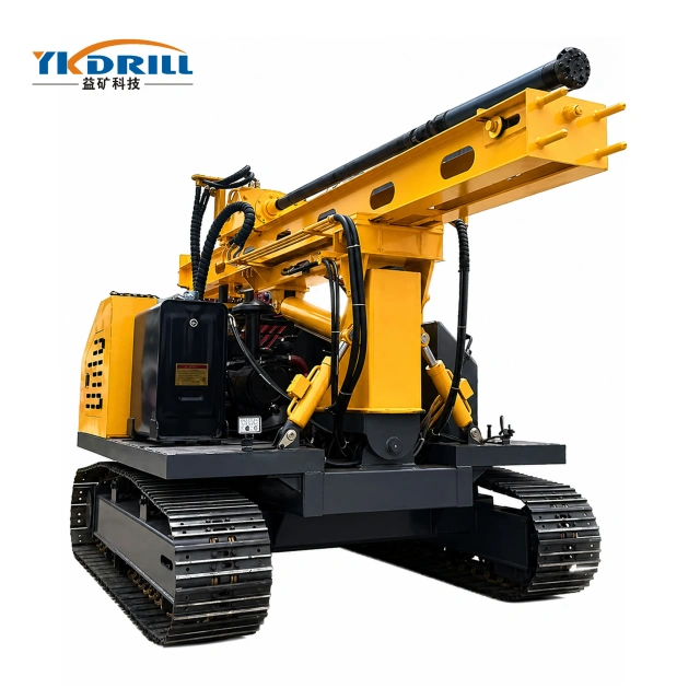 YKG-300C Solar Pile Driver High Efficiency Hydraulic PV Drilling & Piling Machine