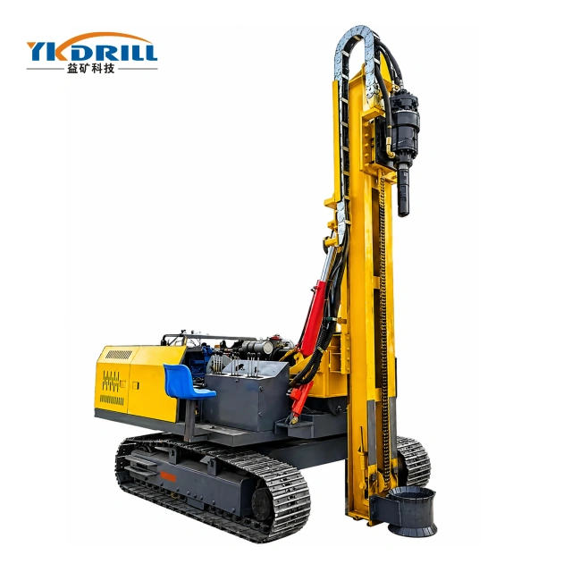 YKG-300C Solar Pile Driver High Efficiency Hydraulic PV Drilling & Piling Machine