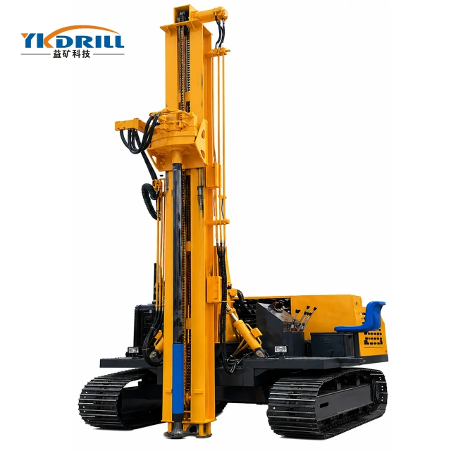 YKG-300C Solar Pile Driver High Efficiency Hydraulic PV Drilling & Piling Machine