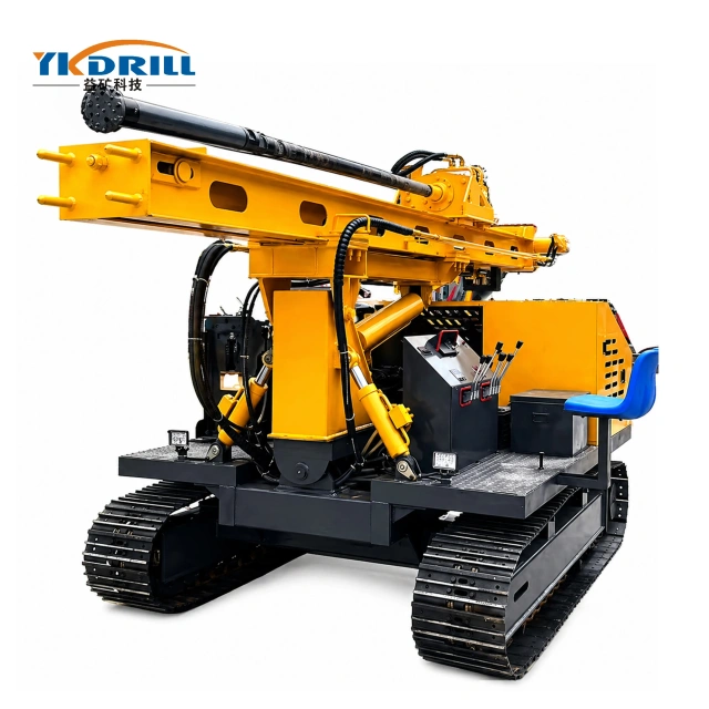 YKG-300C Solar Pile Driver High Efficiency Hydraulic PV Drilling & Piling Machine