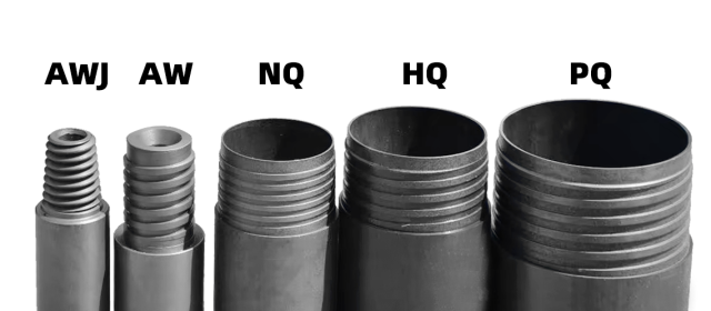 High Precision Wireline Core Drill Rod NQ HQ PQ for Geological Exploration Drilling