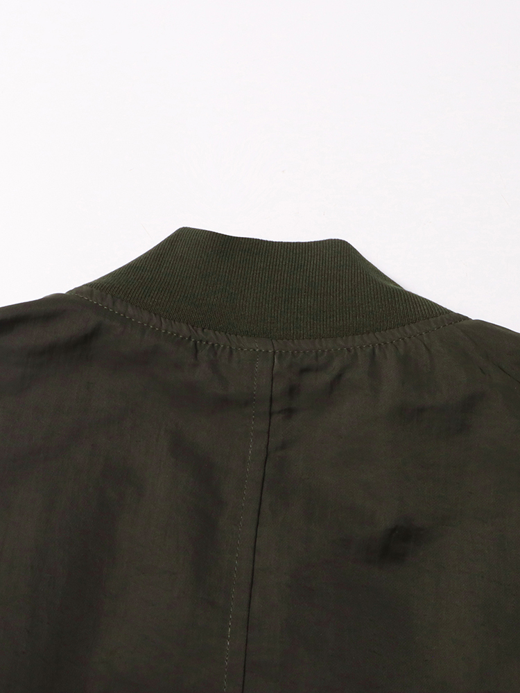 TWOTWINSTYLE For Women Stand Collar Long Sleeve Designer Streetwear Jacket