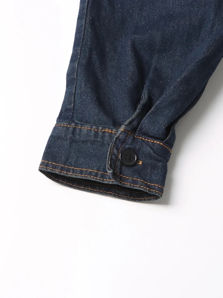 TWOTWINSTYLE Patchwork Belt Jackets For Women Lapel Long Sleeve Spliced