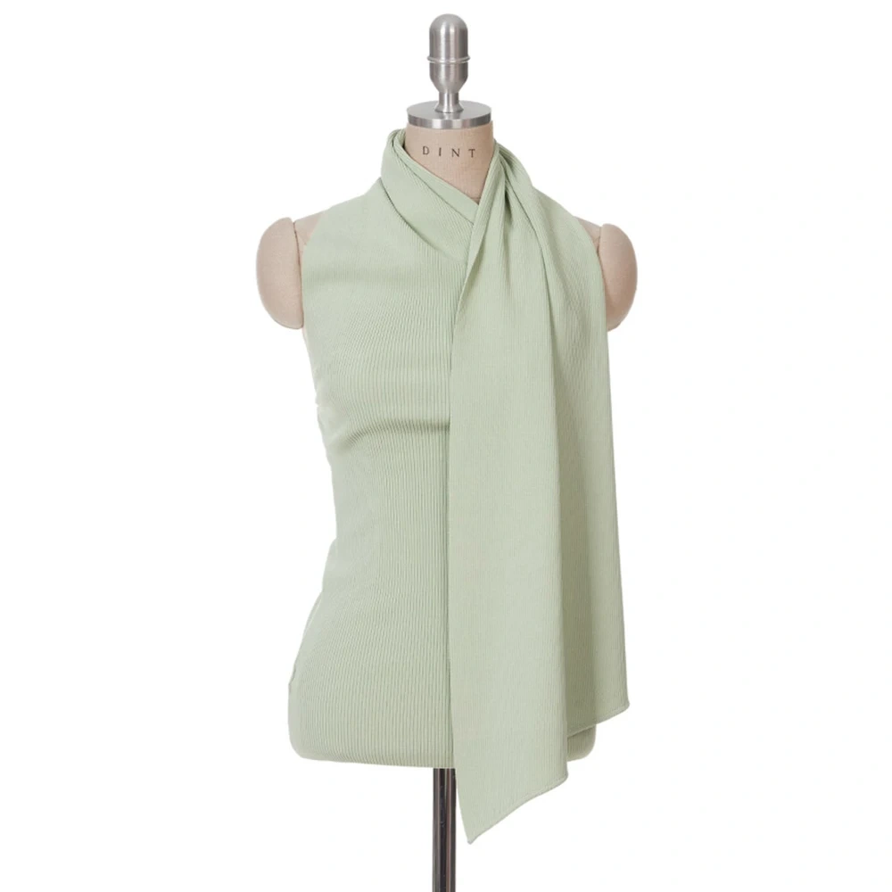 TWOTWINSTYLE Solid Hollow Out Slimming Vests For Women Scarf Collar Sleeveless Temperament Chic Vest Female Fashion Style New