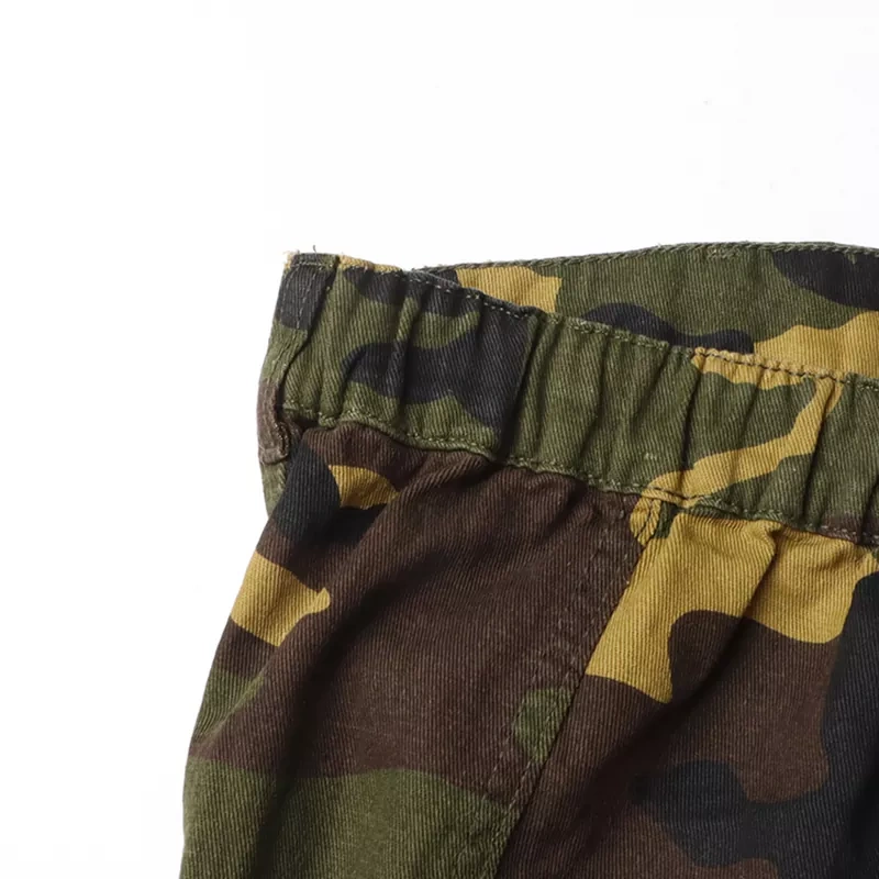 CHICEVER Camouflage Streetwear Jumpsuits For Women