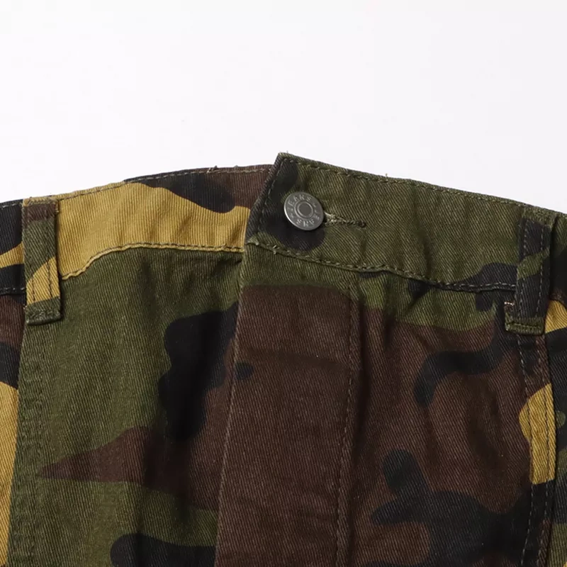 CHICEVER Camouflage Streetwear Jumpsuits For Women