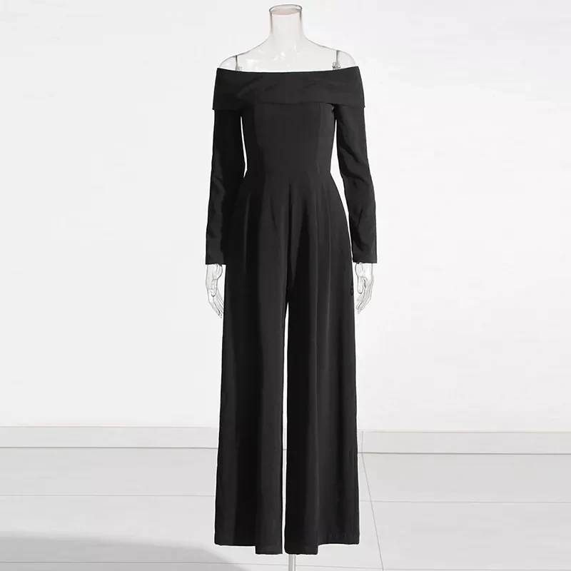 CHICEVER Minimalist Backless Jumpsuits