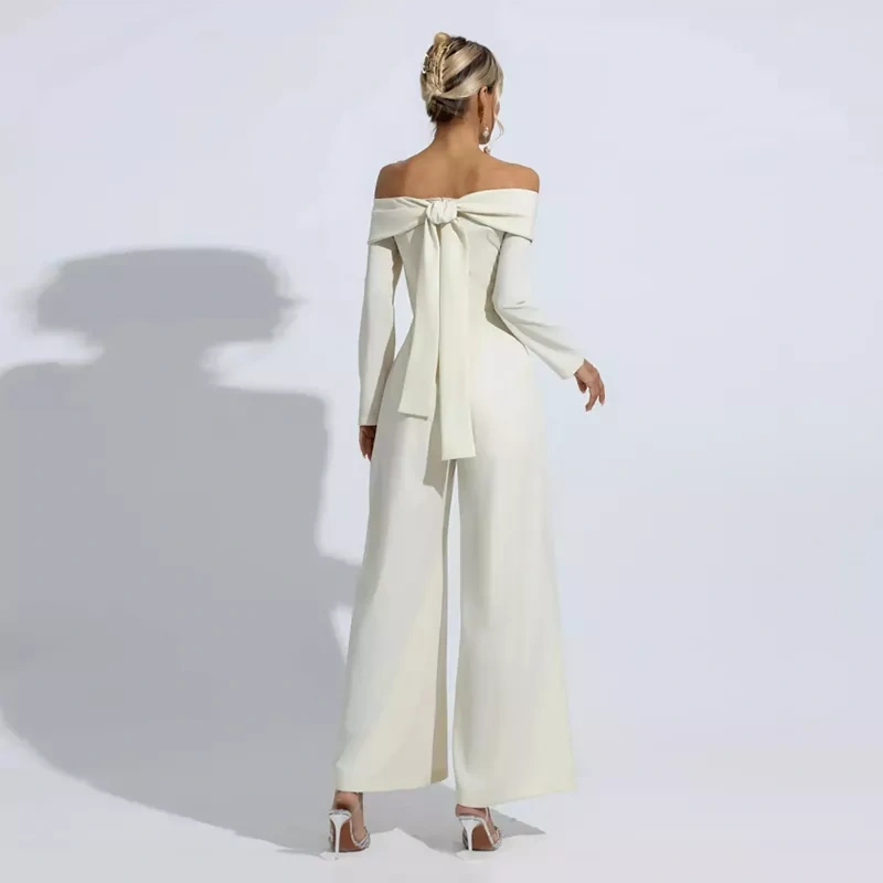 CHICEVER Minimalist Backless Jumpsuits