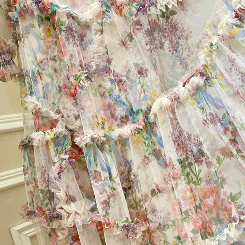 CHICEVER Elegant Print Midi Dresses