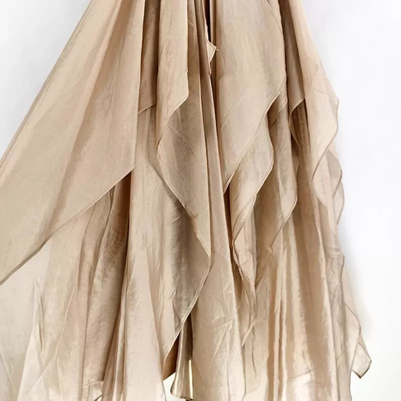 CHICEVER Suspender High Waisted Dress For Women