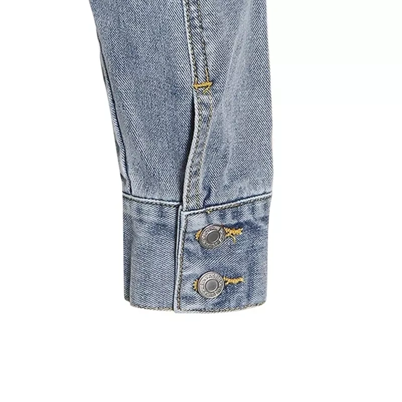 CHICEVER Patchwork Denim Jackets