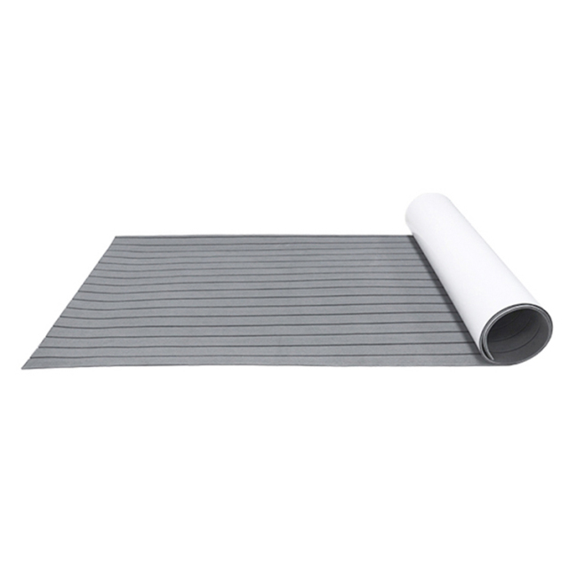 PE/EVA Foam Boat Flooring - Light Grey Over Black