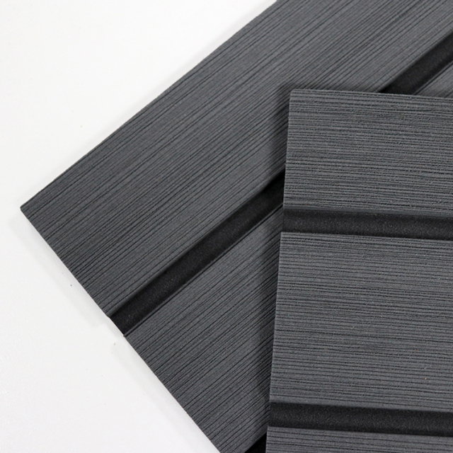 PE/EVA Foam Boat Flooring - Drak Grey Over Black