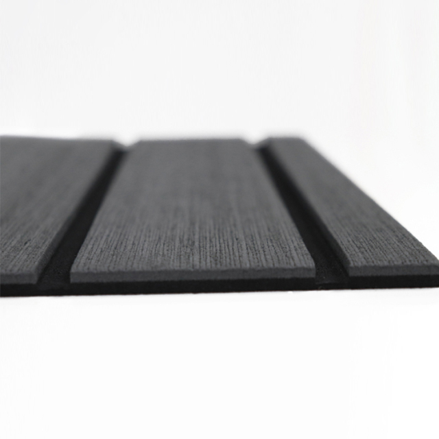 Melors Customized Thickness Dark Gray Over Black EVA High Density Foam Material Sheet