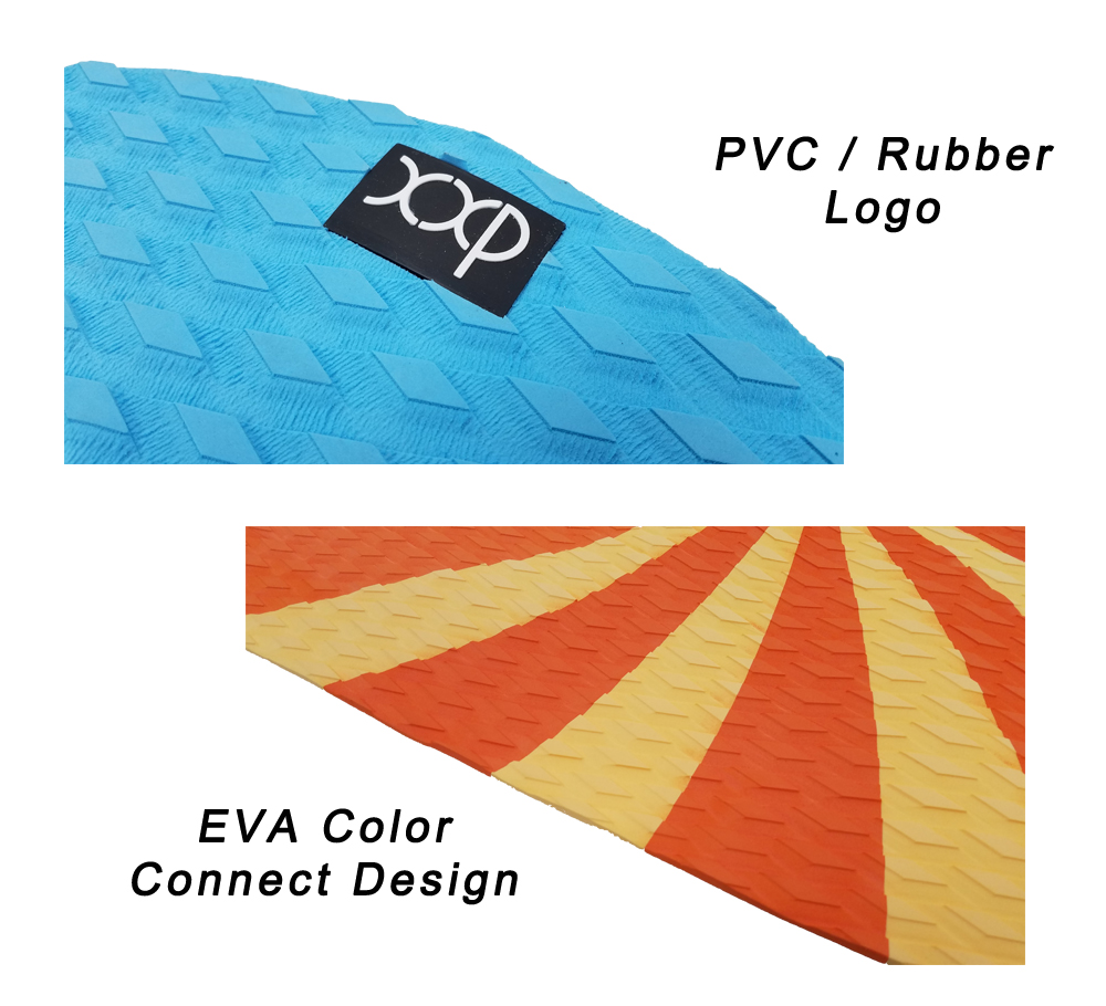 Embossed EVA Deck Pads for Comfortable Foot Traction and Easy Cleaning